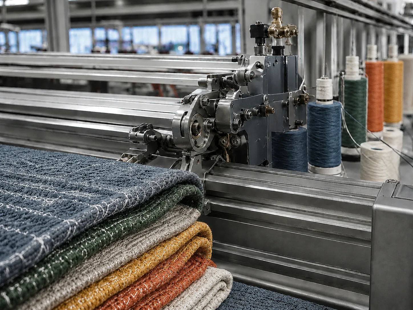 Knitting and fabric processing capability