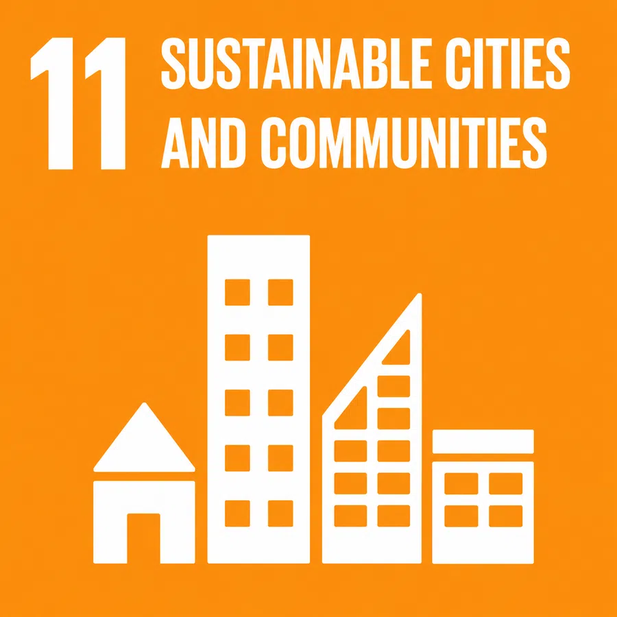 SDG 11 Sustainable Cities and Communities card