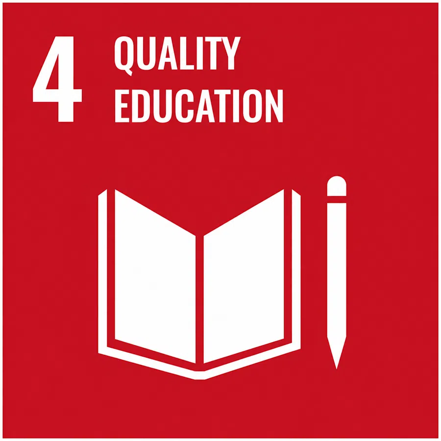 SDG 4 Quality Education card